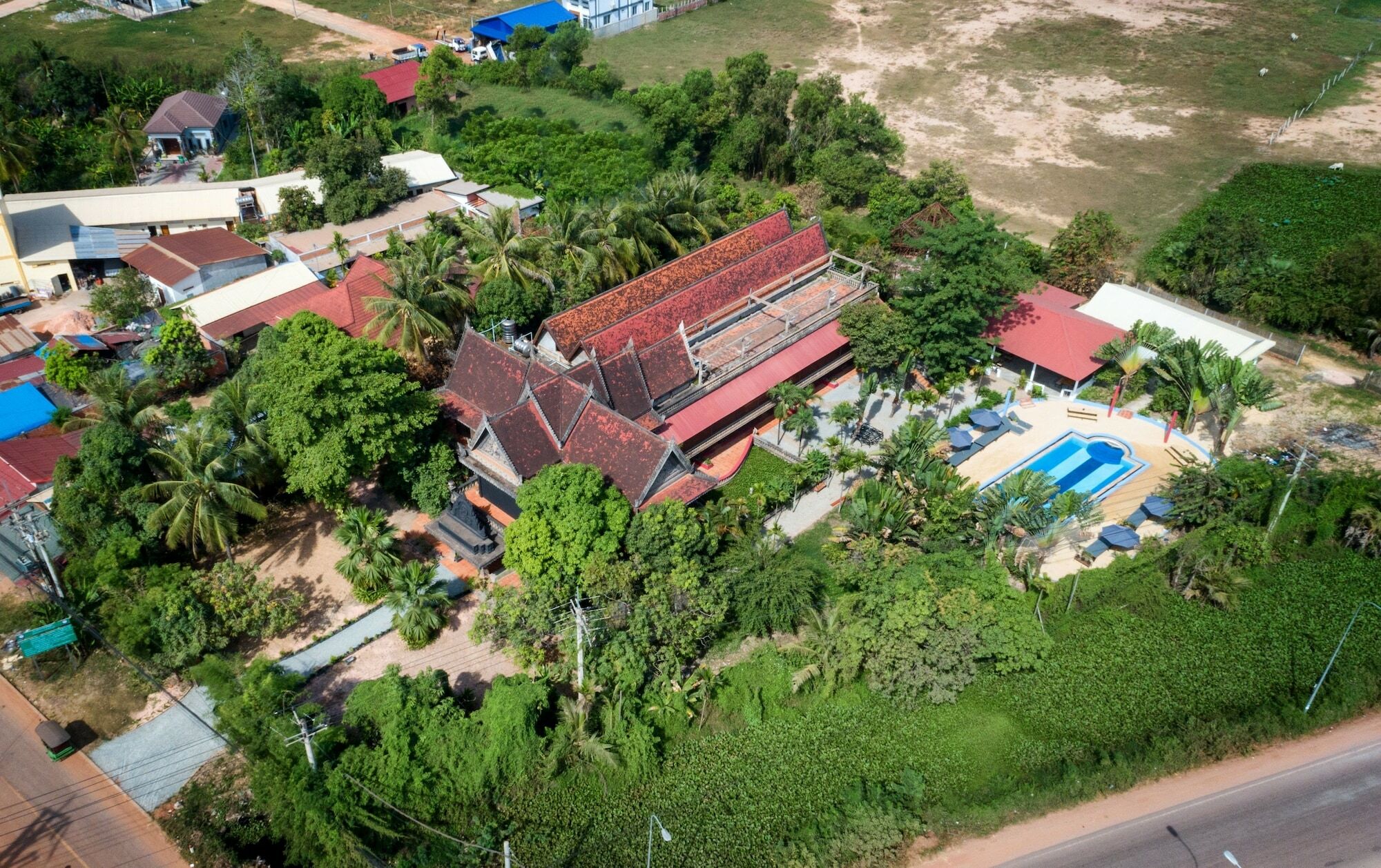 Barefoot Backpacker Resort سيام ريب المظهر الخارجي الصورة